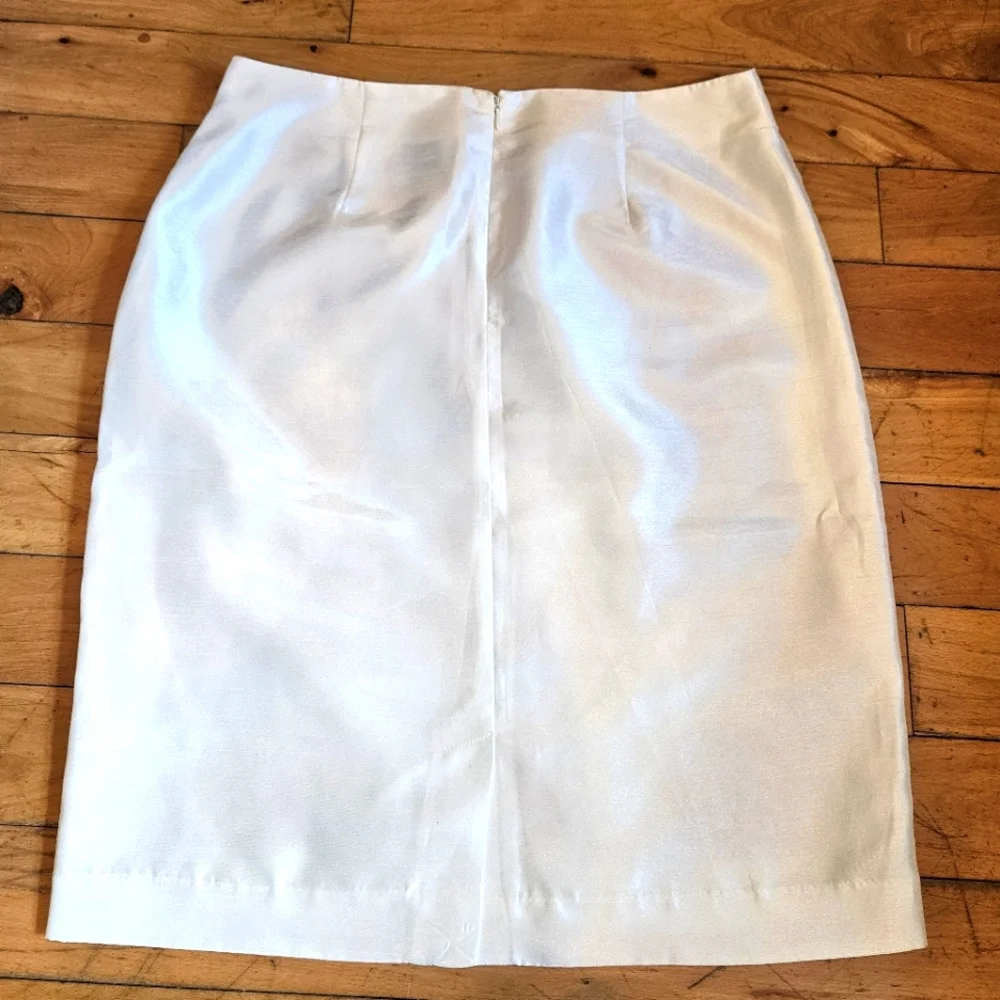 Midnight Velvet Embroidered Pencil Skirt - Picture 8 of 11